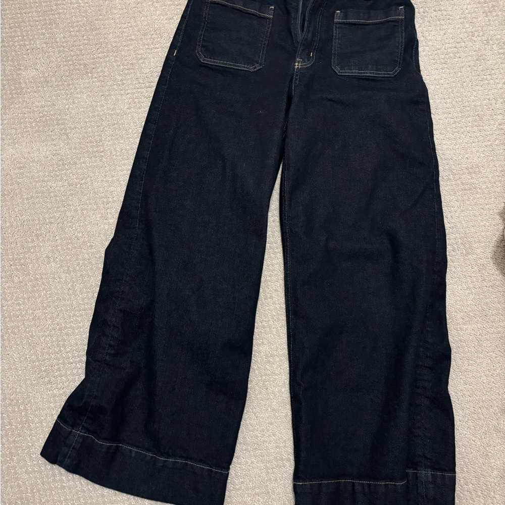 H&M High Waisted Wide-Leg Jeans